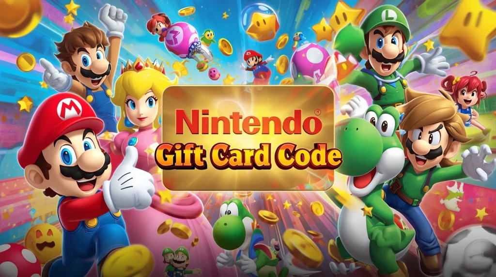 Nintendo Gift Card Code 2025 – 100% Working & Updated Guide