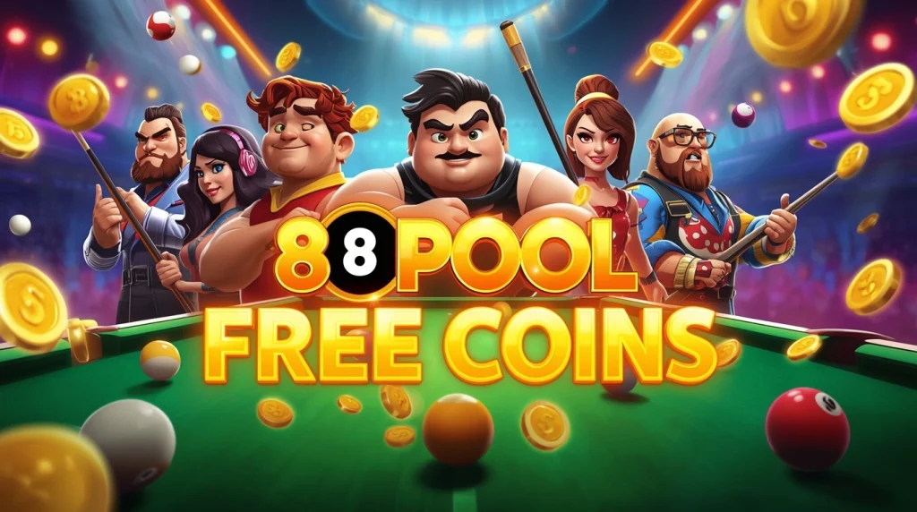 8 Ball Pool Free Coins 2025 – 100% Working Methods Revealed
