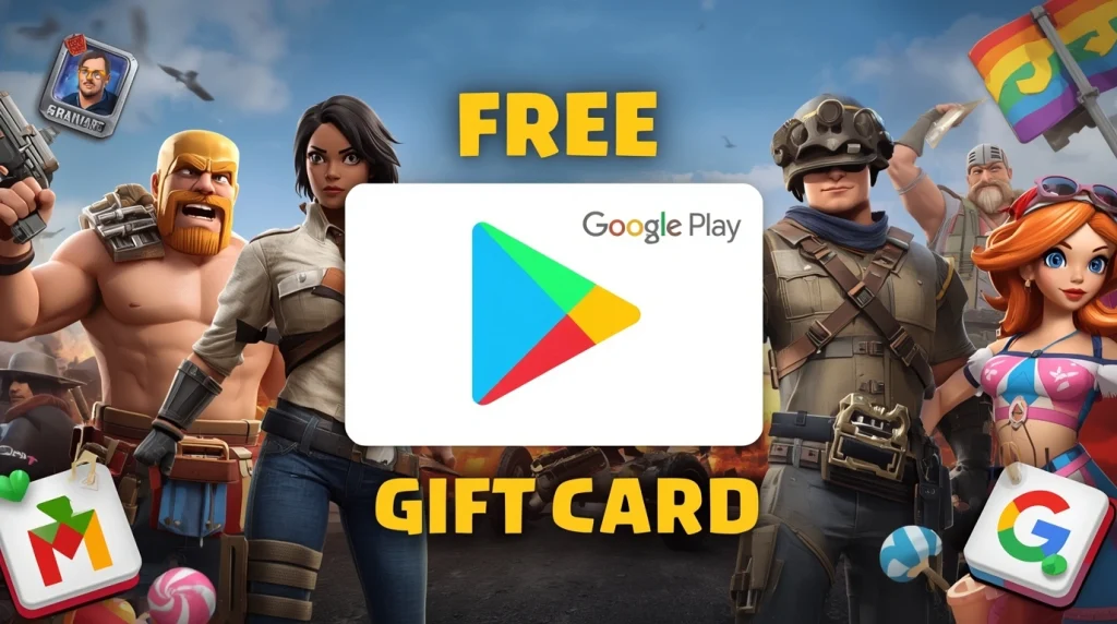 Free Google Play Gift Card Code 2025 – 100% Working & Tested